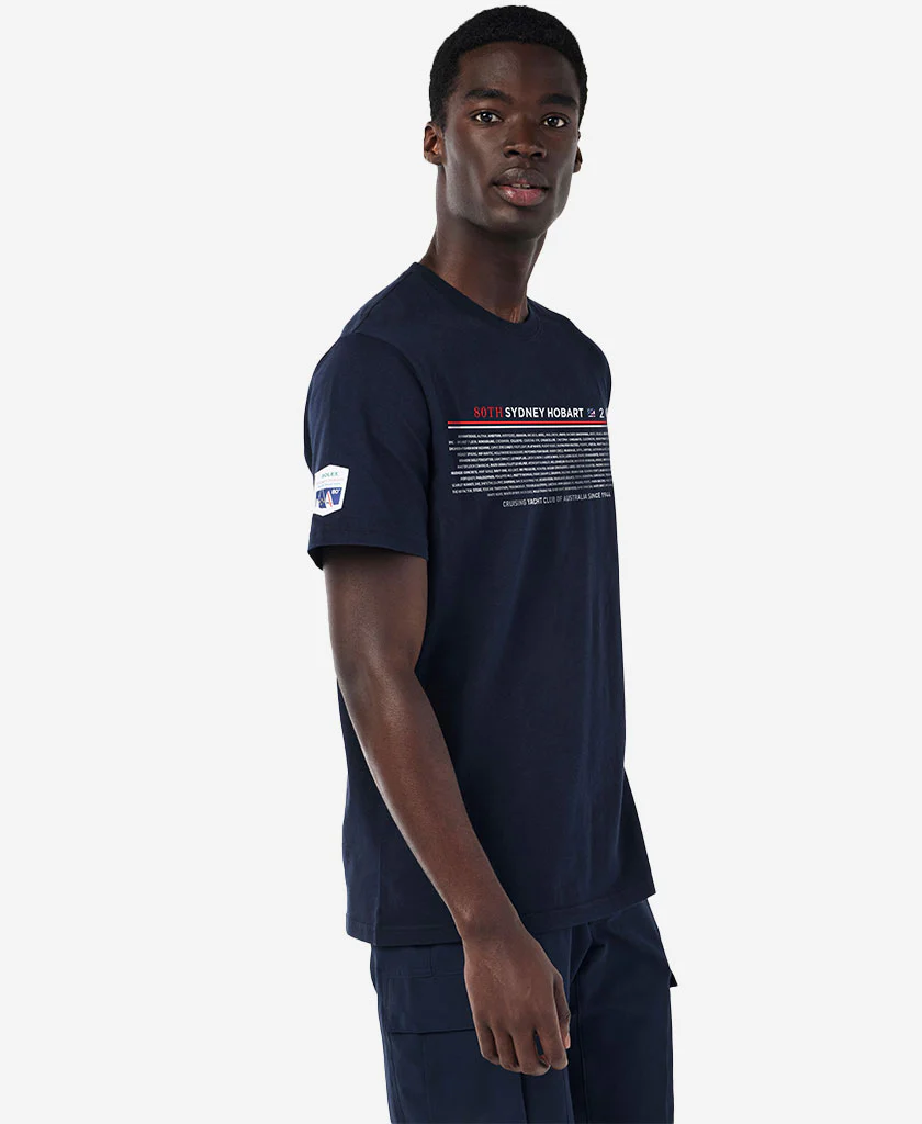 RSHYR25 BOAT NAME T-SHIRT, Navy - Image 2
