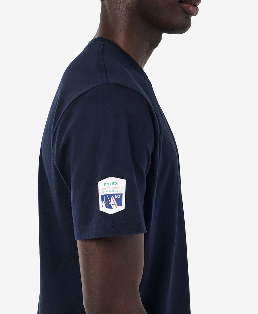 RSHYR25 BOAT NAME T-SHIRT, Navy - Image 4