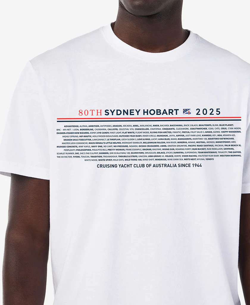 RSHYR25 BOAT NAME T-SHIRT, White - Image 3