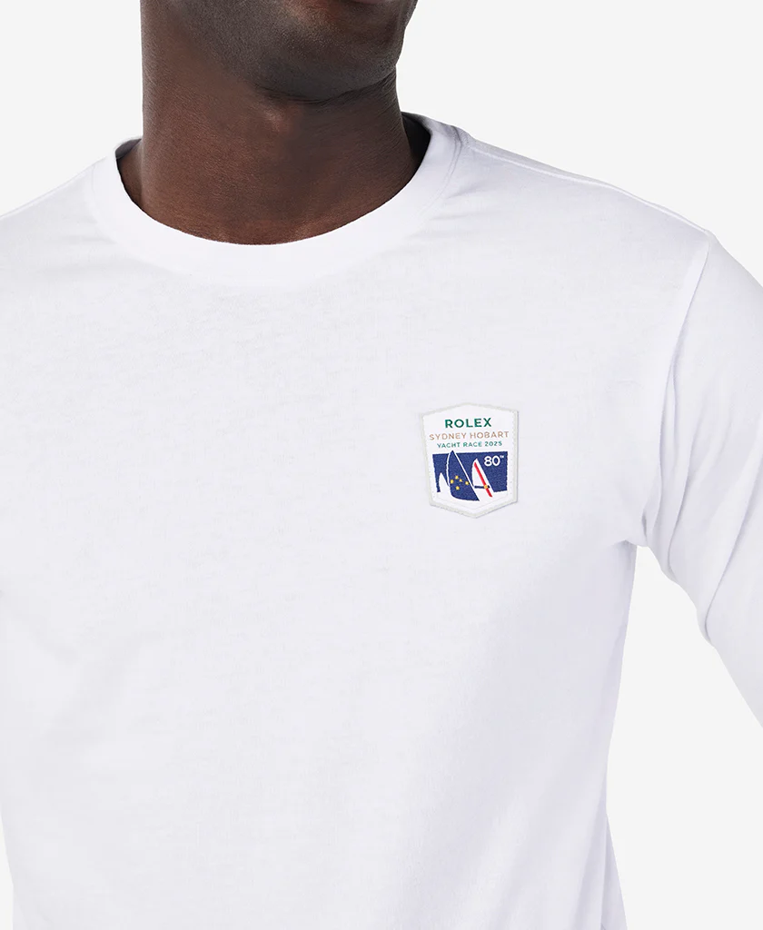RSHYR25 BURGEE LS T-SHIRT, White - Image 4