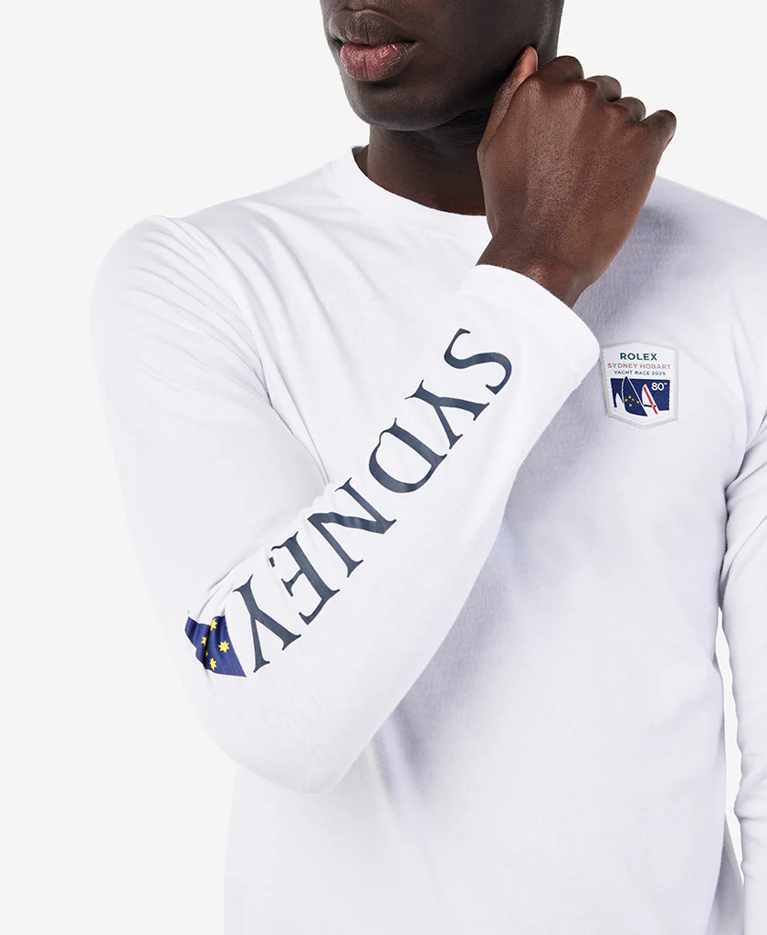 RSHYR25 BURGEE LS T-SHIRT, White - Image 5