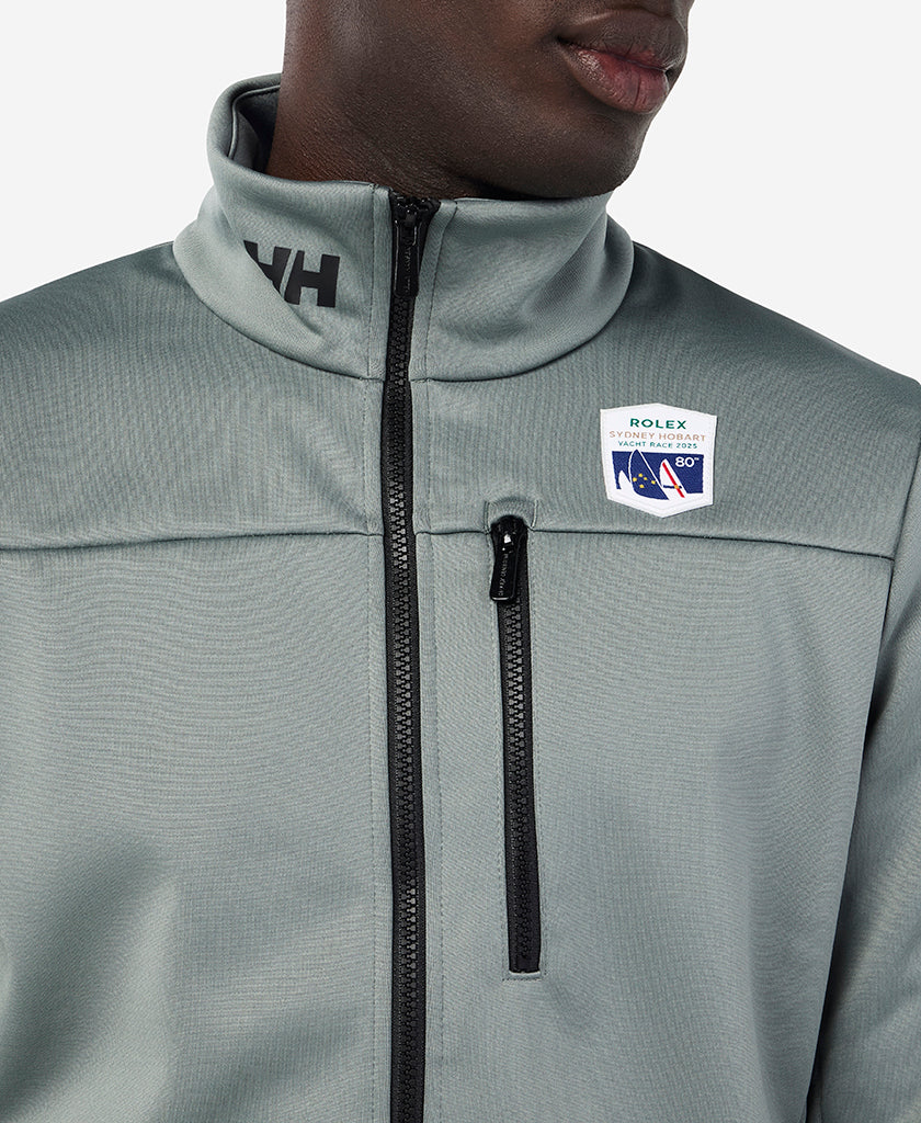 RSHYR25 CREW FLEECE JACKET, Grey Cactus - Image 4