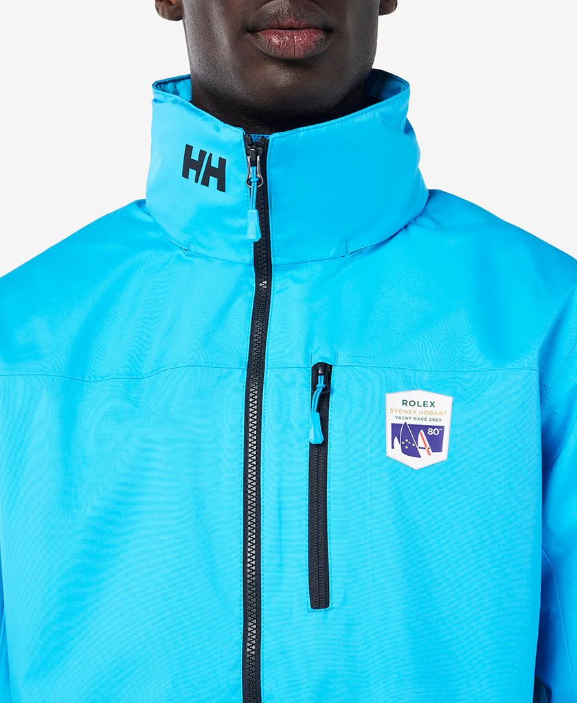 RSHYR25 CREW HOODED JACKET, Cyan - Image 7