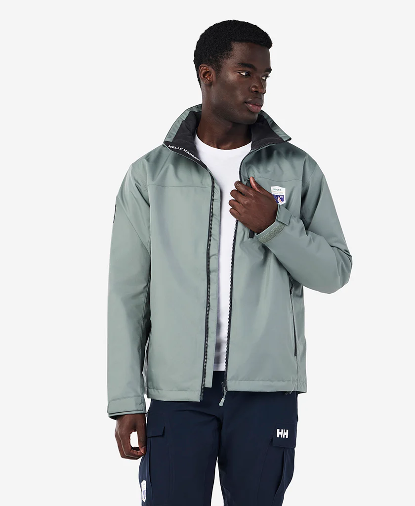 RSHYR25 CREW MIDLAYER JACKET, Grey Cactus - Image 3