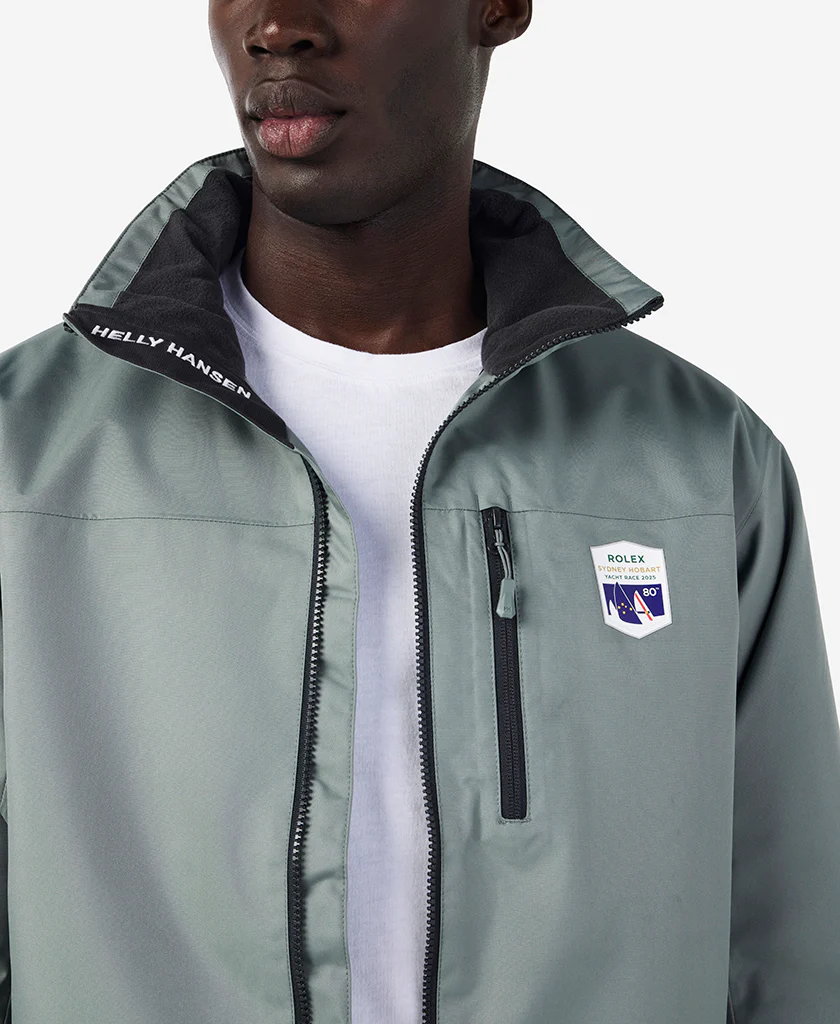 RSHYR25 CREW MIDLAYER JACKET, Grey Cactus - Image 5