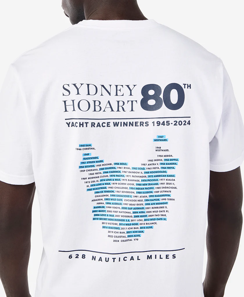 RSHYR25 TASMAN T-SHIRT, White - Image 3