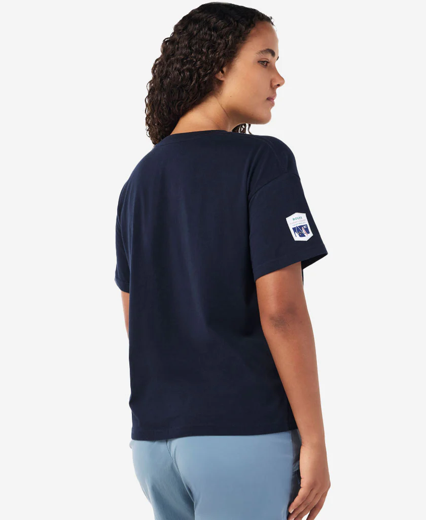 RSHYR25 W BOAT NAME T-SHIRT, Navy - Image 4