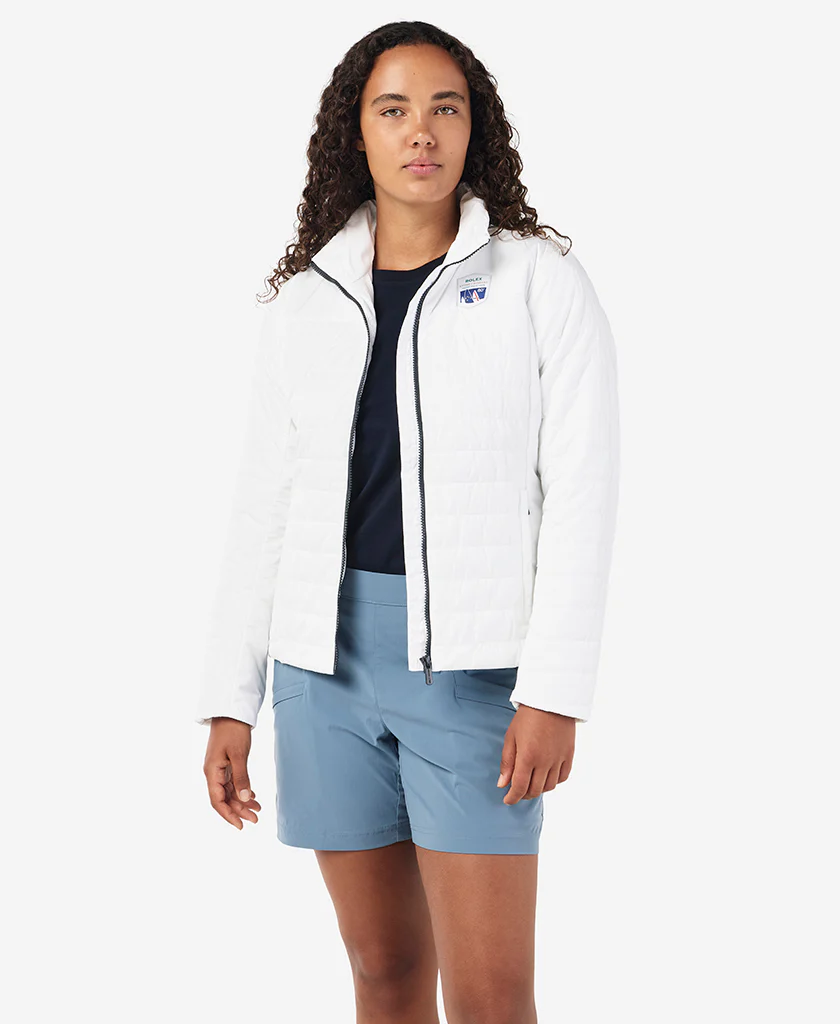 RSHYR25 W CREW INSULATOR JACKET, White - Image 2