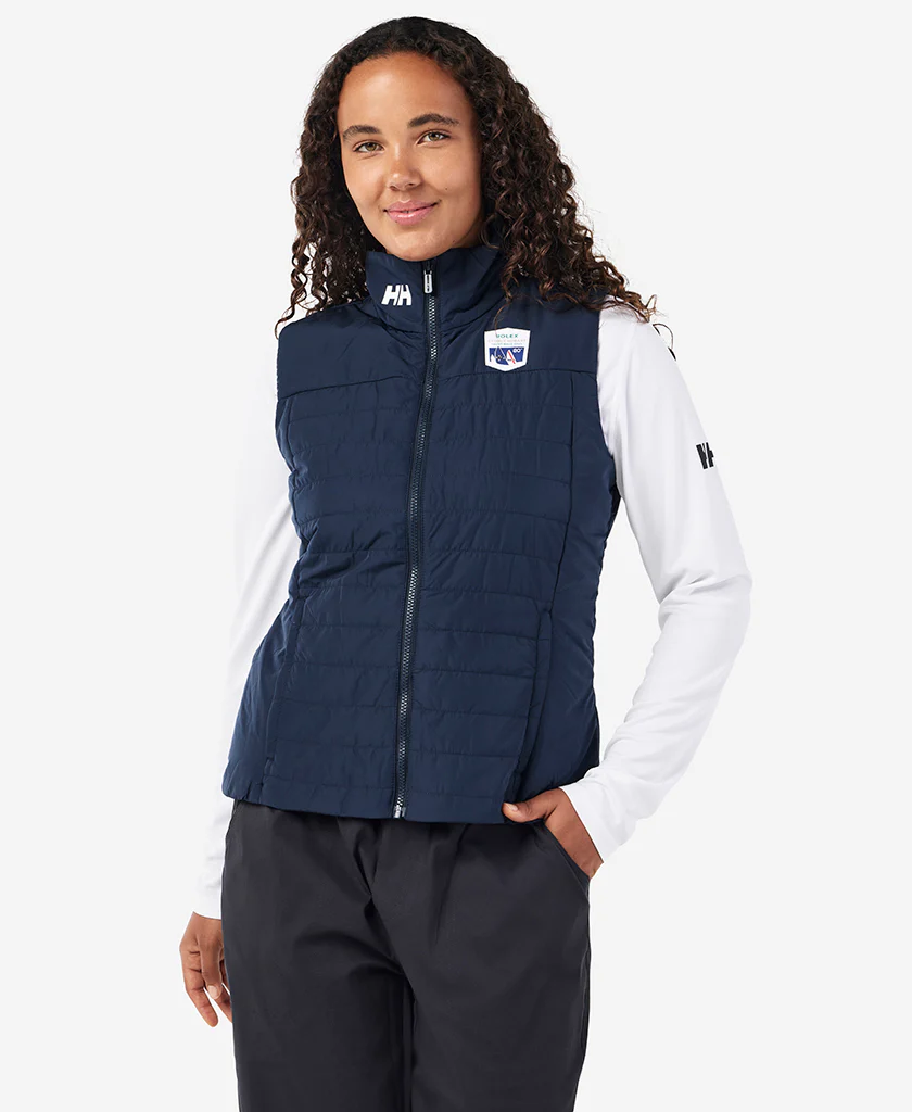 RSHYR25 W CREW INSULATOR VEST, Navy - Image 3