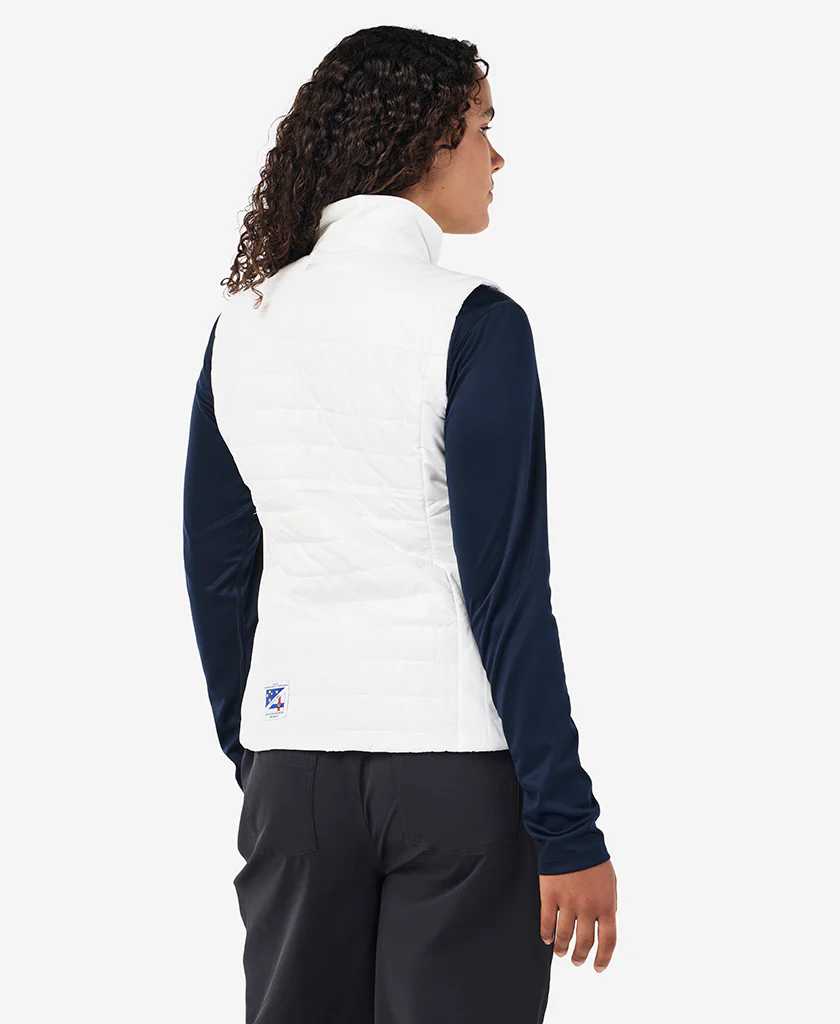RSHYR25 W CREW INSULATOR VEST, White - Image 3