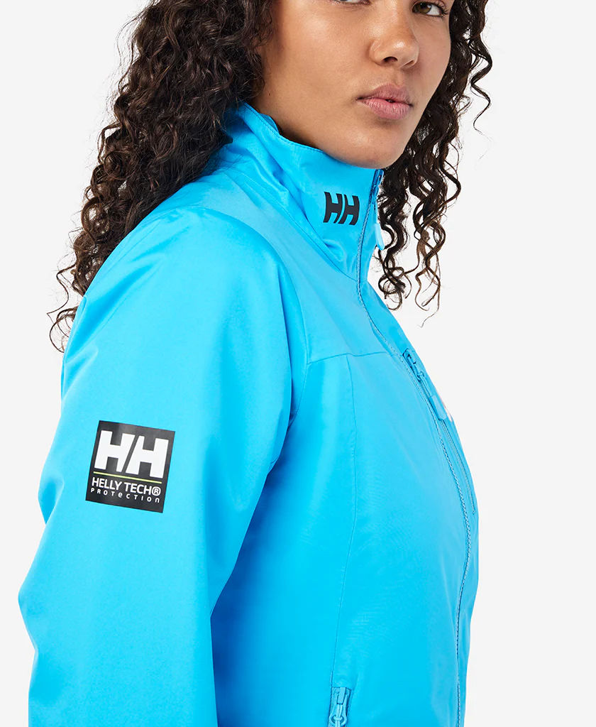 RSHYR25 W CREW MIDLAYER JACKET, Cyan - Image 5