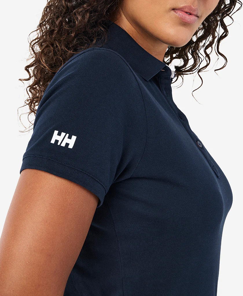 RSHYR25 W CREW POLO, Navy - Image 4