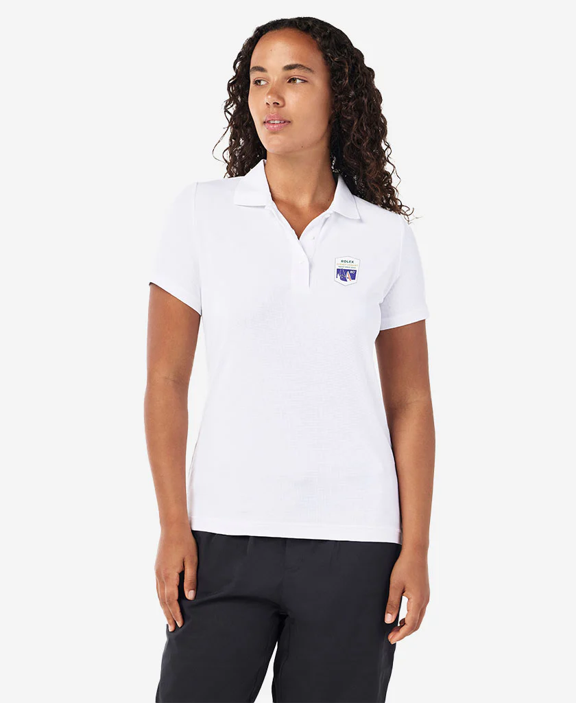 RSHYR25 W FLEET POLO, White
