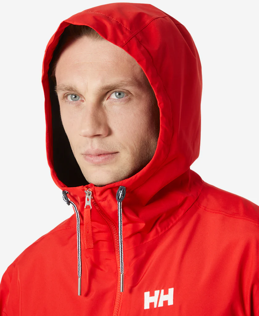 SANDOY RAIN JACKET, Alert Red - Image 3