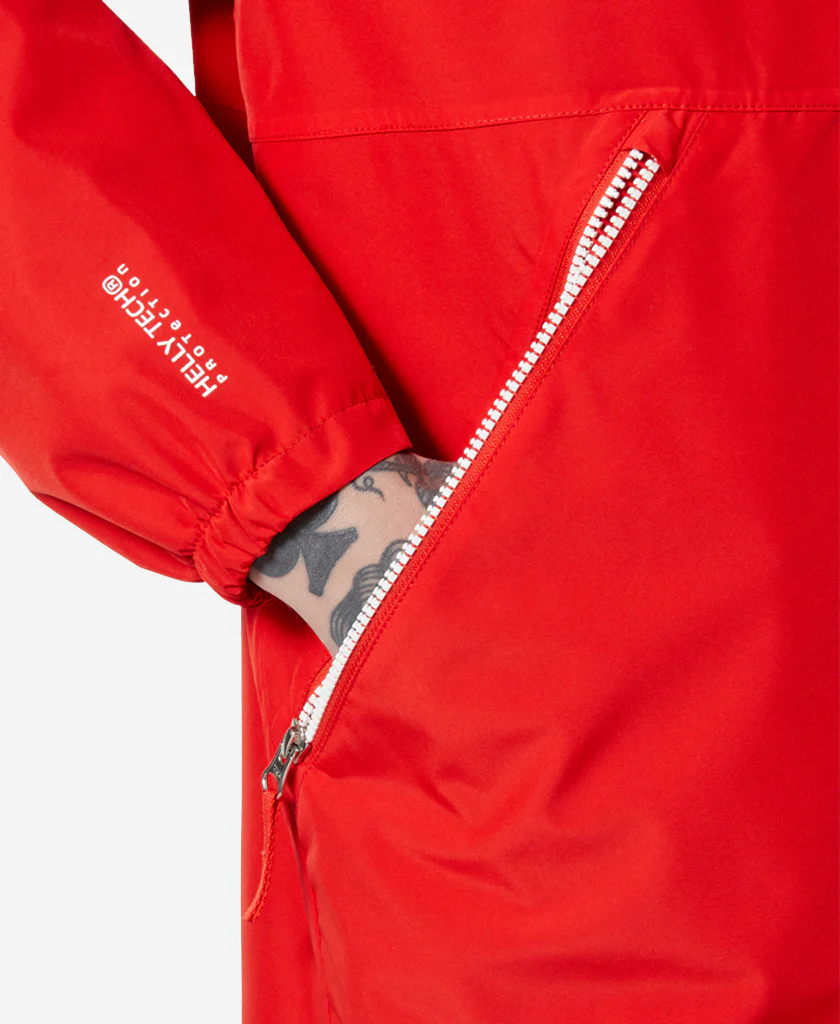 SANDOY RAIN JACKET, Alert Red - Image 4