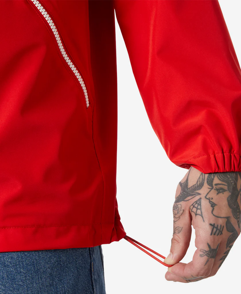 SANDOY RAIN JACKET, Alert Red - Image 5