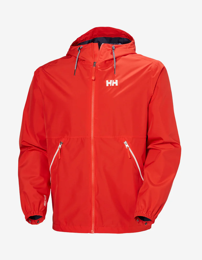 SANDOY RAIN JACKET, Alert Red - Image 6