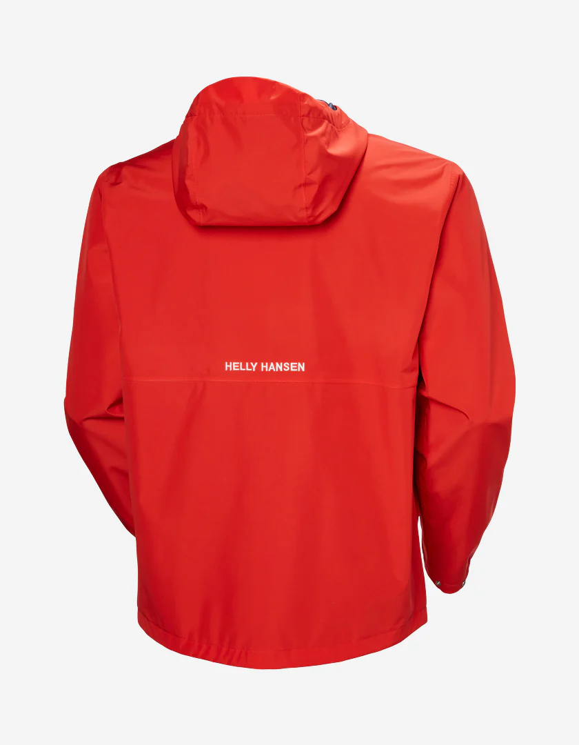 SANDOY RAIN JACKET, Alert Red - Image 7