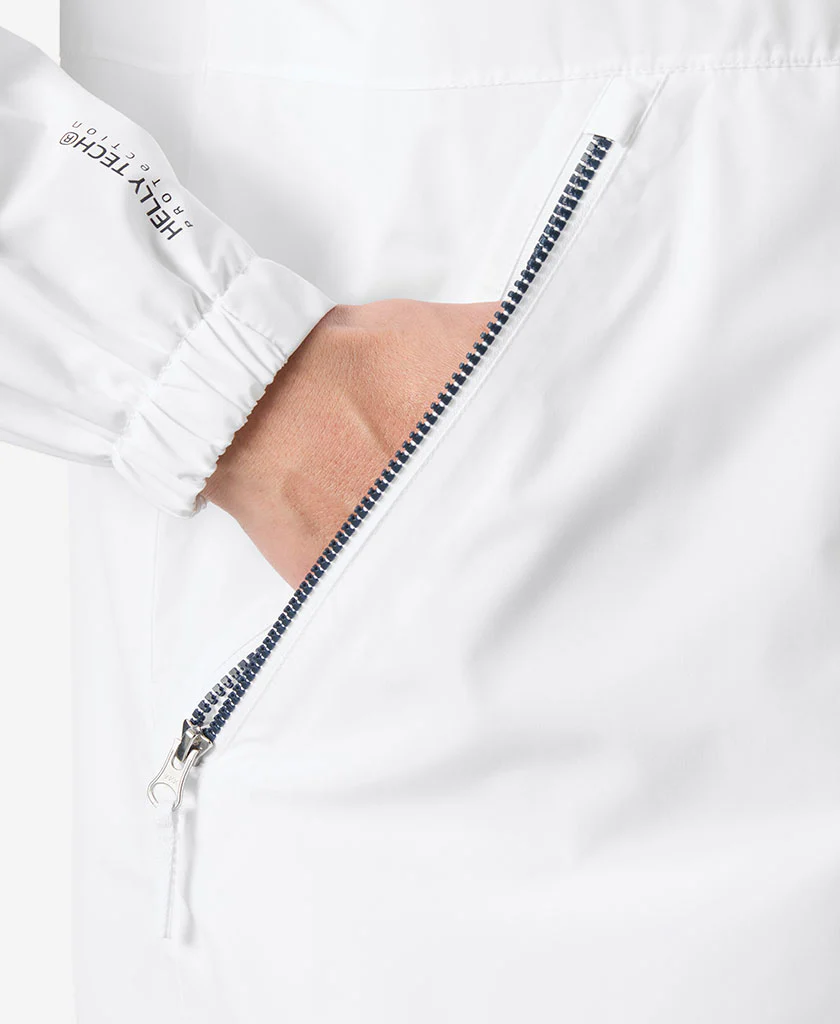 SANDOY RAIN JACKET, White - Image 4