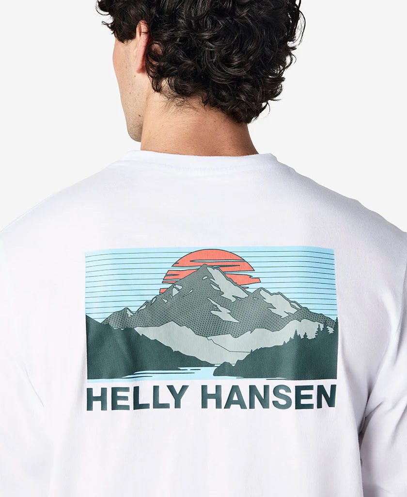 SCENIC L/S T-SHIRT, White - Image 4