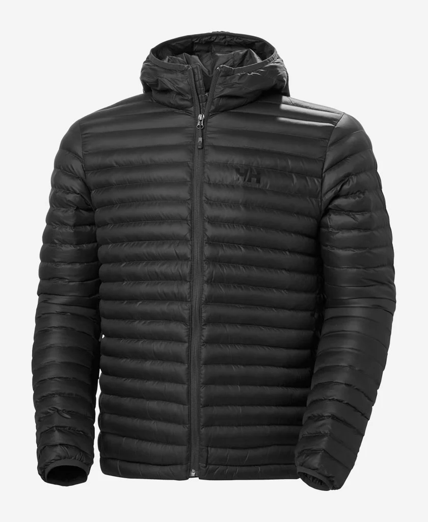 SIRDAL HOODED INSULATOR JACKET, Black - Image 4