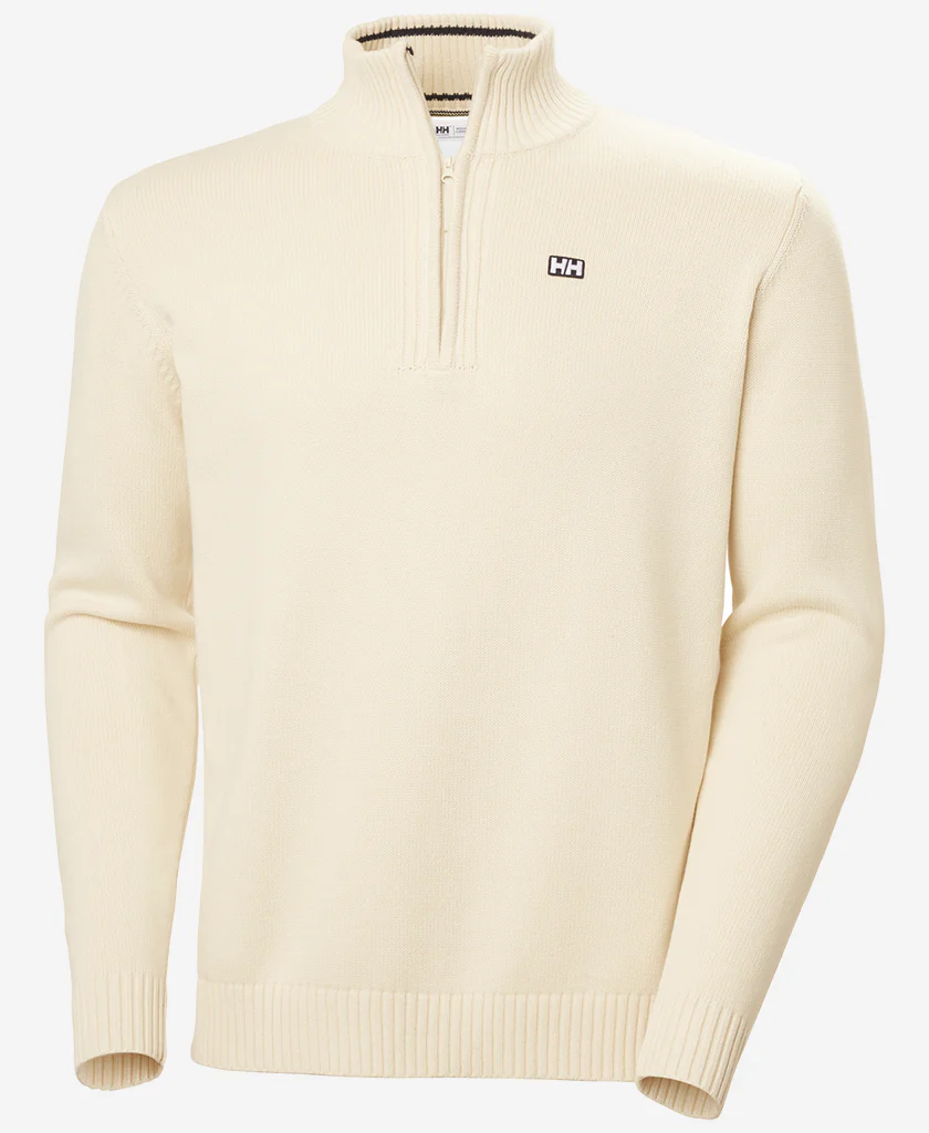 SMOEGEN 1/2 ZIP SWEATER, Cream - Image 4