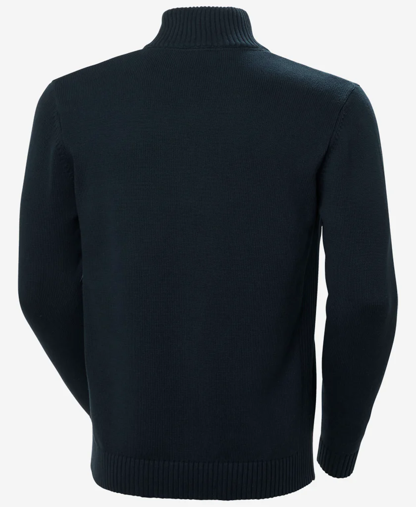 SMOEGEN 1/2 ZIP SWEATER, Navy - Image 5