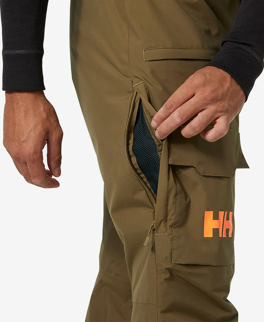 SOGN BIB CARGO PANT, Sepia - Image 4