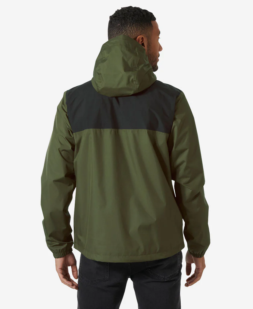 VANCOUVER RAIN JACKET, Utility Green - Image 2