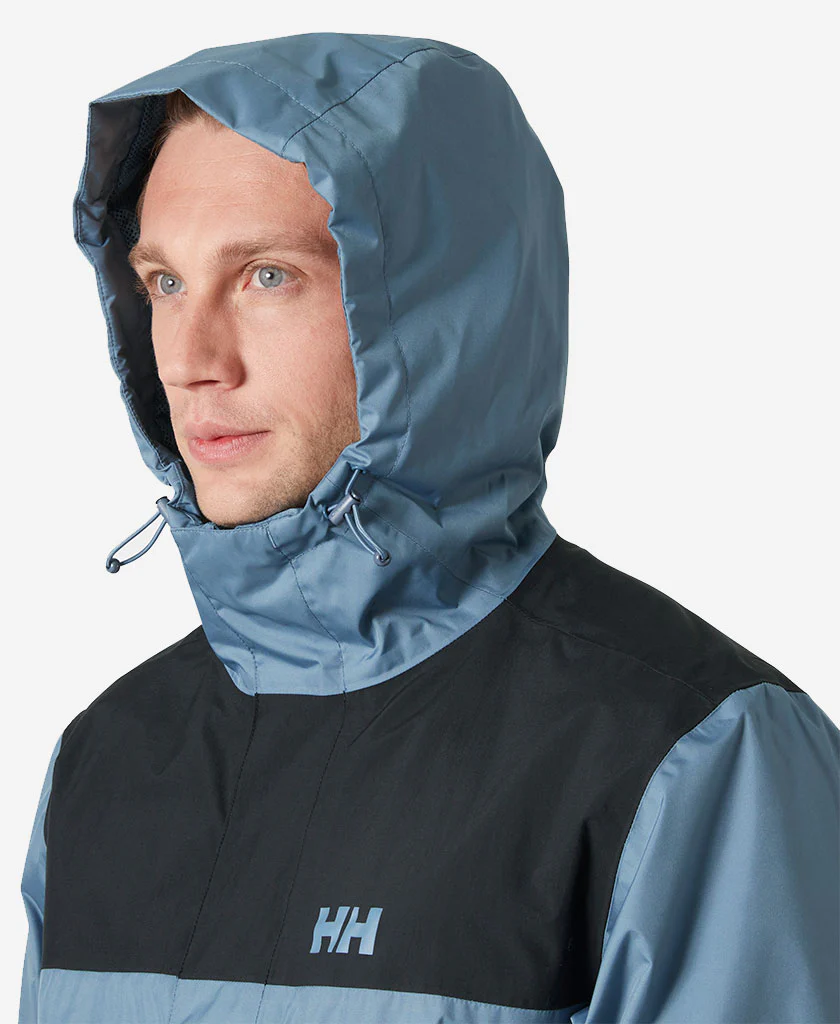 VANCOUVER RAIN JACKET, Washed Navy - Image 3
