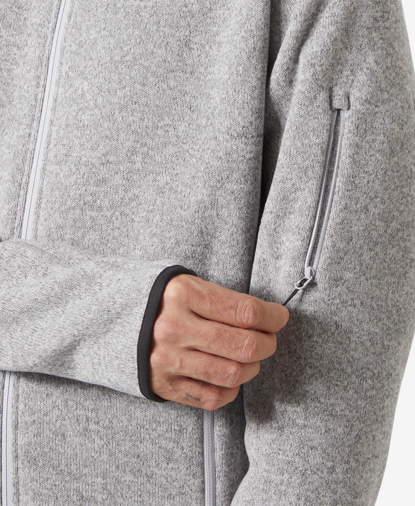 VARDE FLEECE JACKET 2.0, Grey Fog - Image 3