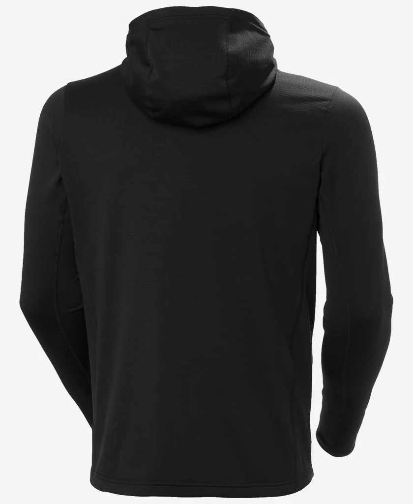 VERSALITE HOODED FLEECE JACKET, Black - Image 7