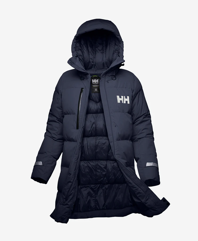 W ADORE PUFFY PARKA, Navy - Image 3