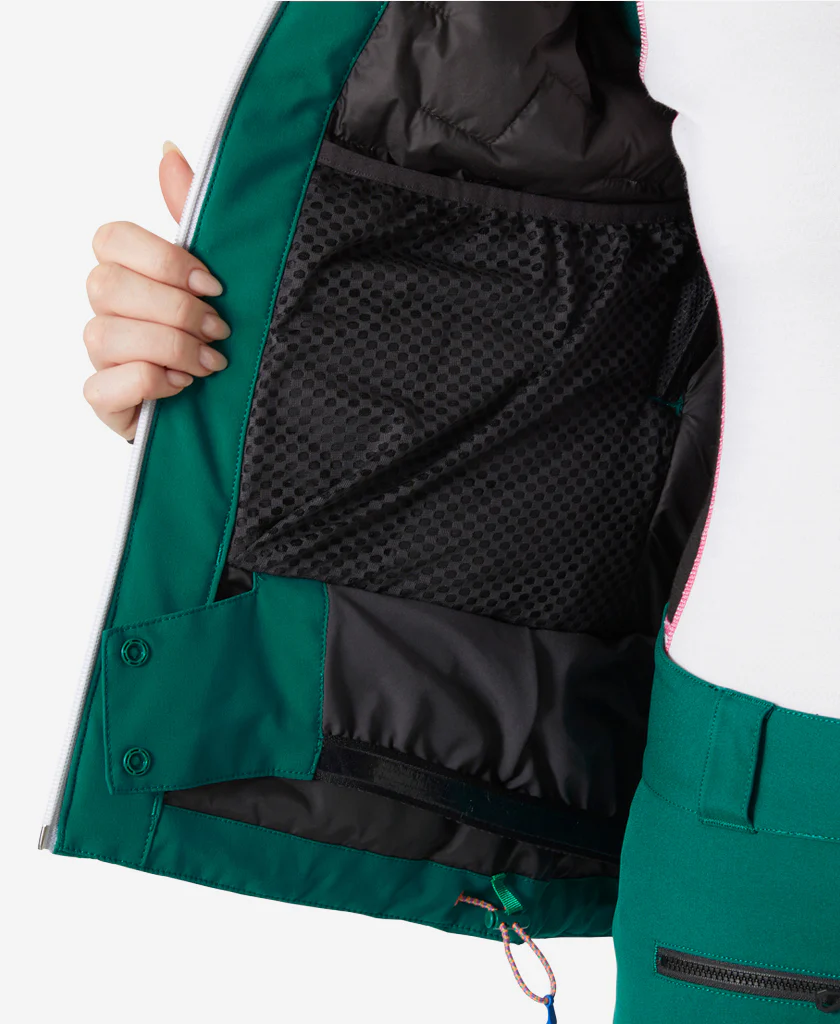 W ALPHELIA LIFALOFT JACKET, Emerald - Image 10