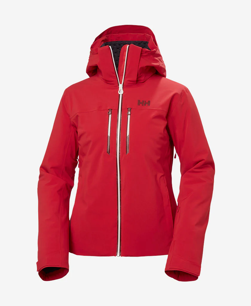W ALPHELIA LIFALOFT JACKET, Red - Image 11