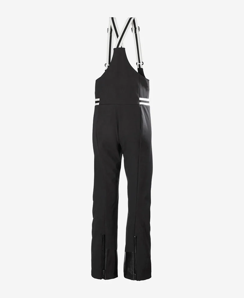 W AVANTI SOFTSHELL BIB PANT,Black - Image 6