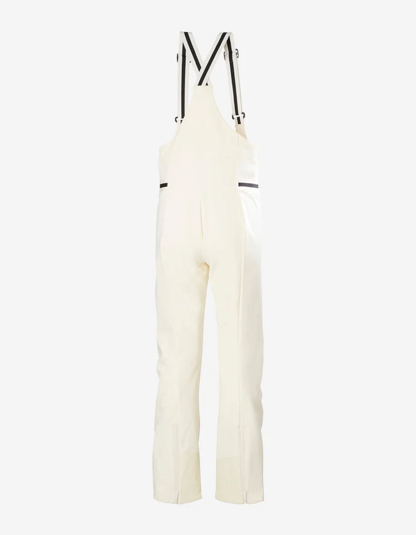 W AVANTI SOFTSHELL BIB PANT, Snow - Image 5