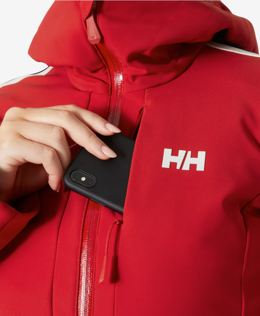 W AVANTI SOFTSHELL JACKET, Red - Image 5