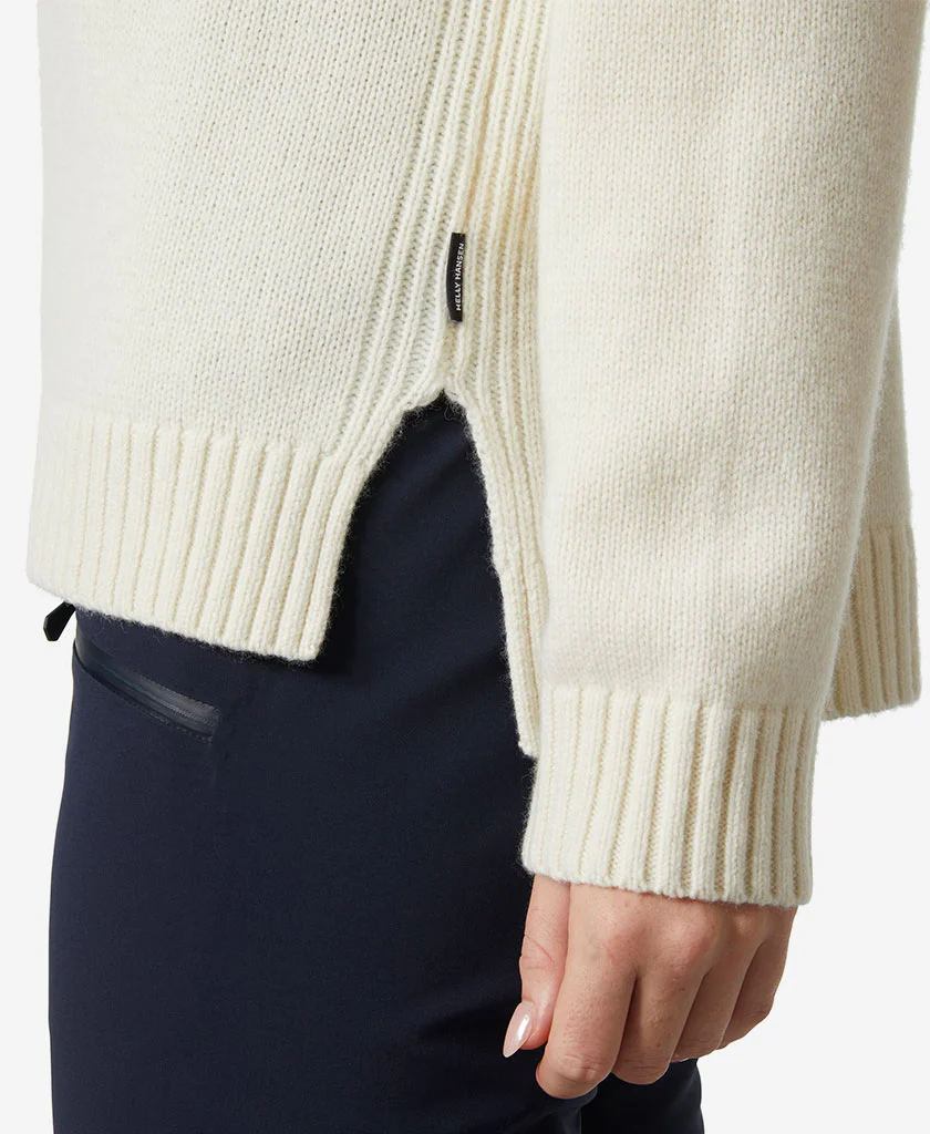 W BLISS SKI KNIT SWEATER, Cream - Image 4