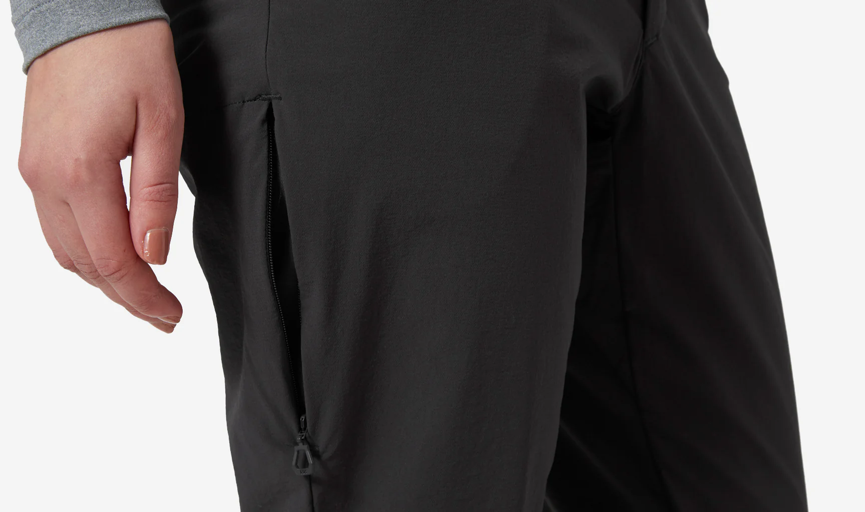 W BRONA SOFTSHELL PANT, Ebony - Image 3