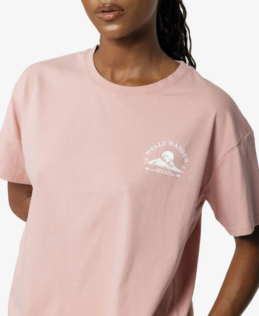 W BRUFJELL T-SHIRT, Pink Salt - Image 3