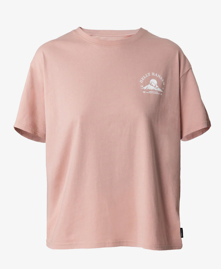 W BRUFJELL T-SHIRT, Pink Salt - Image 4