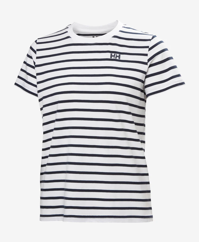 W CORE GRAPHIC T-SHIRT 2.0, White Lifestyle Stripe Yd - Image 4