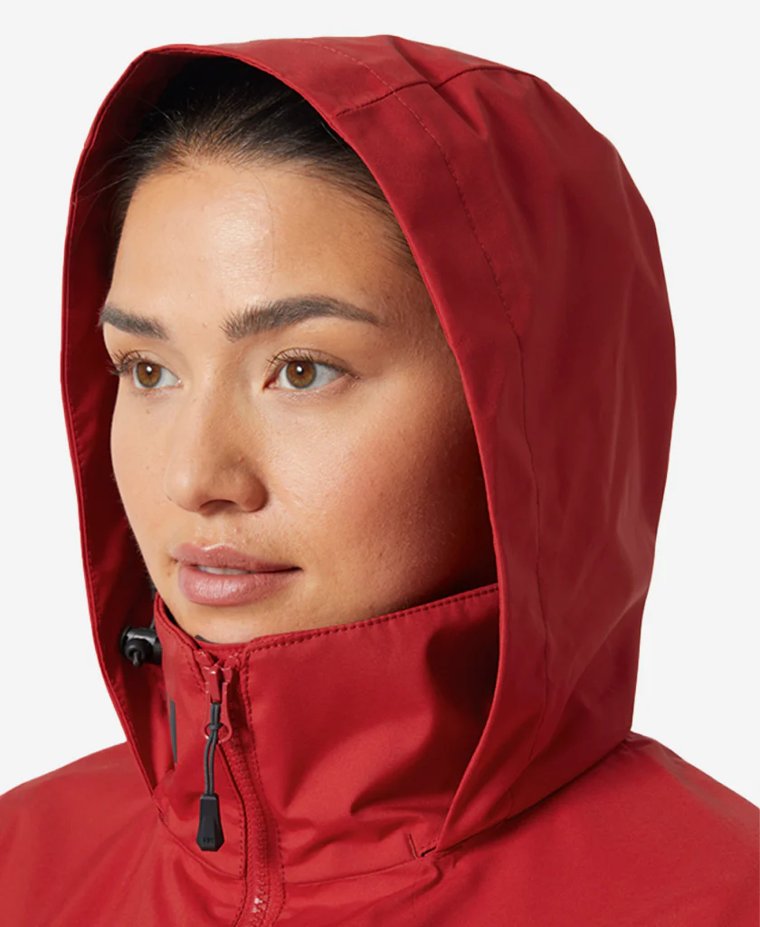 W CREW HOODED JACKET 2.0, Red - Image 3