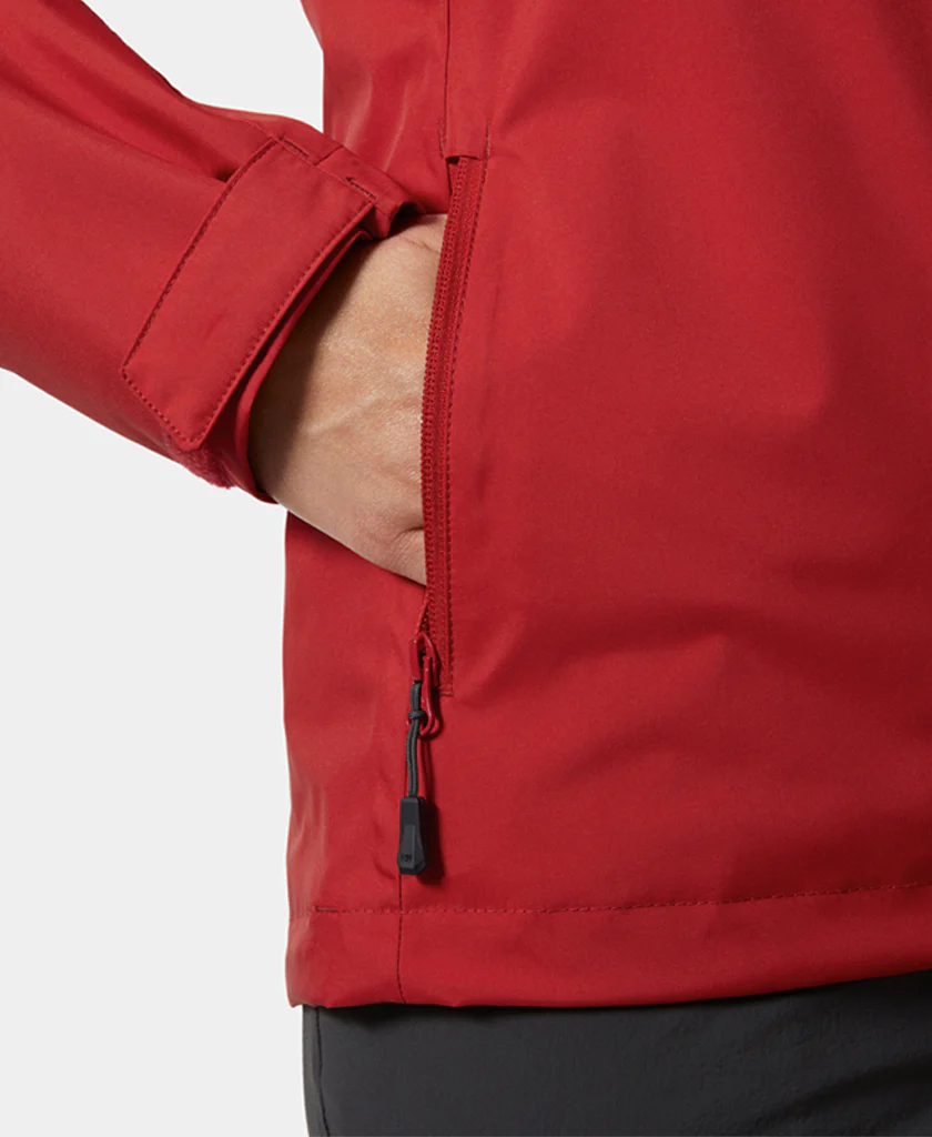 W CREW HOODED JACKET 2.0, Red - Image 4
