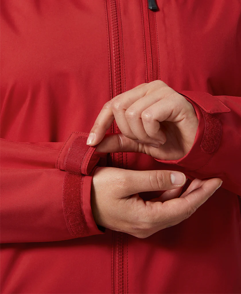 W CREW HOODED JACKET 2.0, Red - Image 5
