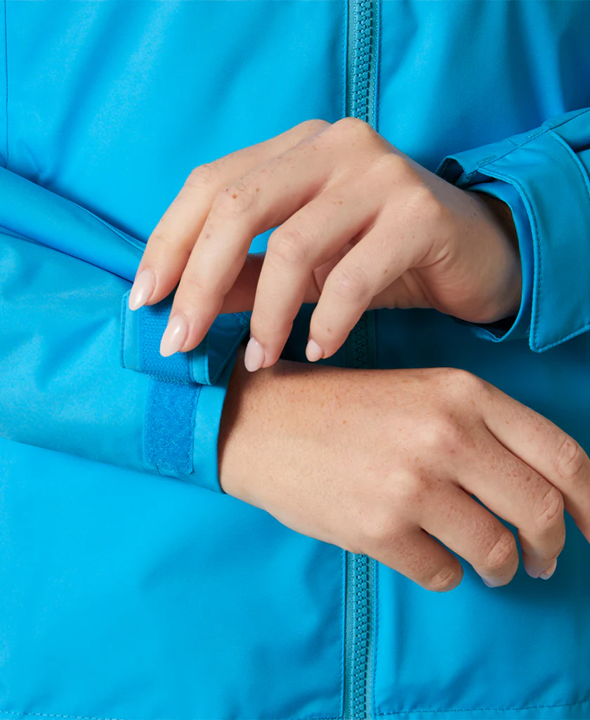 W CREW MIDLAYER JACKET 2.0, Cyan - Image 4