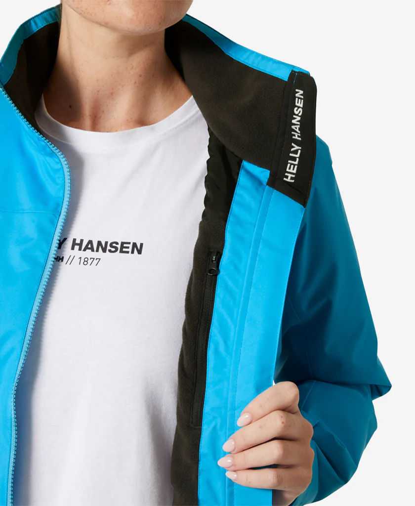 W CREW MIDLAYER JACKET 2.0, Cyan - Image 5