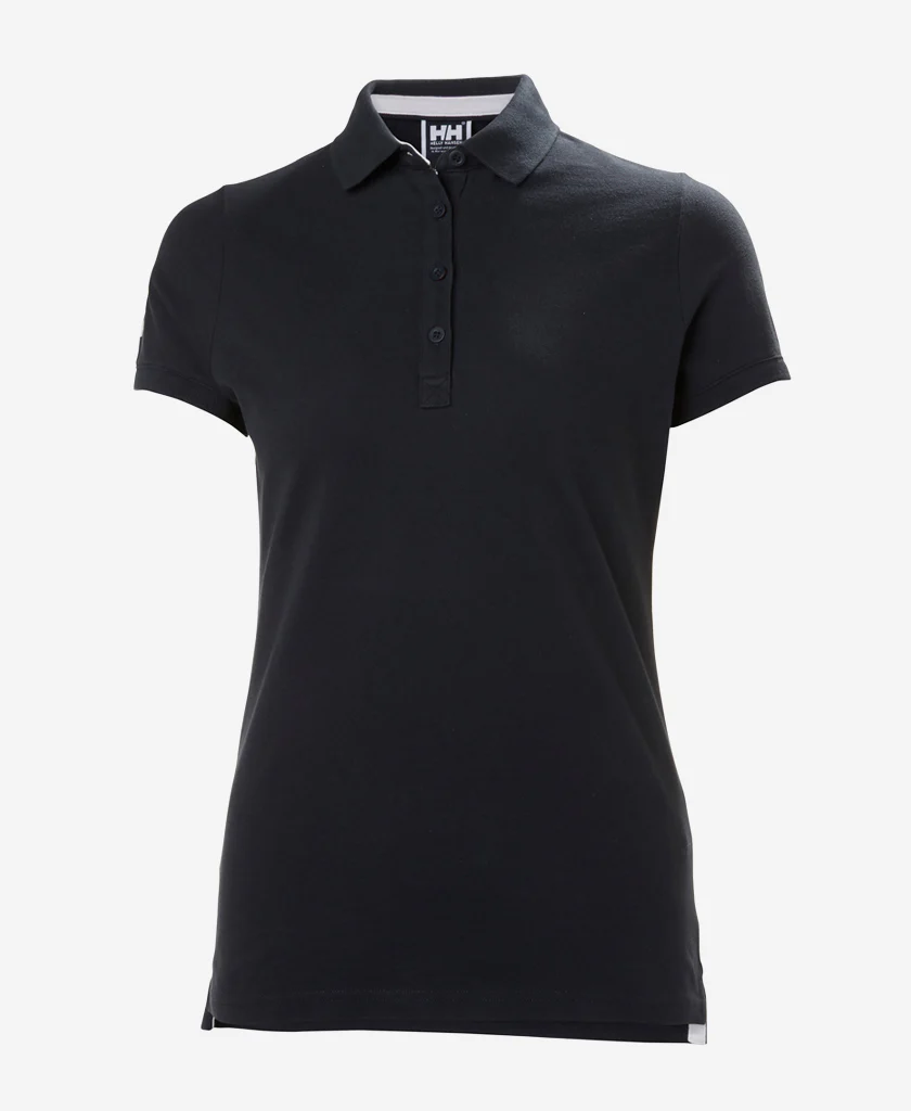 W CREW PIQUE 2 POLO, Navy - Image 3