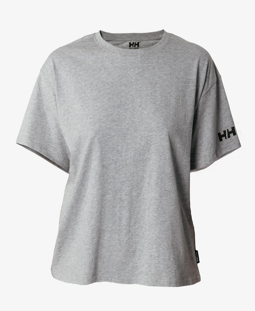 W CREW T-SHIRT 2.0, Grey Melange - Image 5